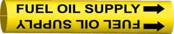 BRADY SPC ABSORBENTS 4065-C PIPE MRKR FUEL OIL SUPPLY 2-1/2TO3-7/8IN