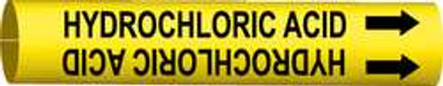 BRADY SPC ABSORBENTS 4085-G D3249 PIPE MARKR HYDROCHLORIC ACID 8TO9-
