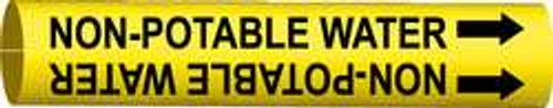 BRADY SPC ABSORBENTS 4102-F D3208 PIPE MARKR NON-POTABLE WATER 6TO7- BRADY SPC ABSORBENTS 4102-F D3208 PIPE MARKR NON-POTABLE WATER 6TO7-