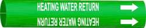 BRADY SPC ABSORBENTS 4327-H D3289 PIPE MRKR HEATING WATER RETURN 10T