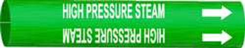 BRADY SPC ABSORBENTS 4331-G D3245 PIPE MRKR HIGH PRESSURE STEAM 8TO9