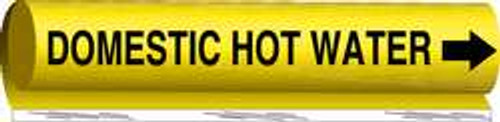 BRADY SPC ABSORBENTS 5675-II PIPE MKR DOMESTIC HOT WATER 2-1/2TO7-7/8 BRADY SPC ABSORBENTS 5675-II PIPE MKR DOMESTIC HOT WATER 2-1/2TO7-7/8