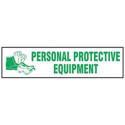 BRADY SPC ABSORBENTS 60276 CABINET LABEL 7 IN H 24 IN W