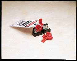 BRADY SPC ABSORBENTS 65750 FUSE LOCKOUT FITS 13/32 IN FUSES PK 6