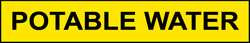 BRADY SPC ABSORBENTS 7218-1 D3493 PIPE MARKR POTABLE WATER 2-1/2TO7-