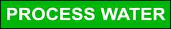 BRADY SPC ABSORBENTS 7224-1 PIPE MRKR PROCESS WATER 2-1/2TO7-7/8 IN