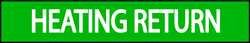 BRADY SPC ABSORBENTS 7362-1 D3471 PIPE MRKR HEATING RETURN 2-1/2TO7-