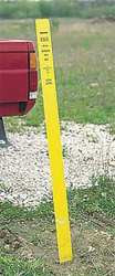 BRADY SPC ABSORBENTS 85406 WARNING STAKE LABEL 14 IN H 3 IN W