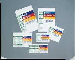 BRADY SPC ABSORBENTS 99182 HMIG LABEL 10 IN H 7-1/4 IN W PK 100