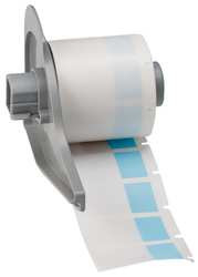 BRADY SPC ABSORBENTS M71-30-427-BL CARTRIDGE LABEL 3/4 IN W 3/4 IN L