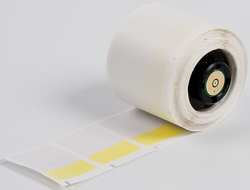 BRADY SPC ABSORBENTS M71-31-427-YL CARTRIDGE LABEL,1 IN. W,1 IN. L,VINYL