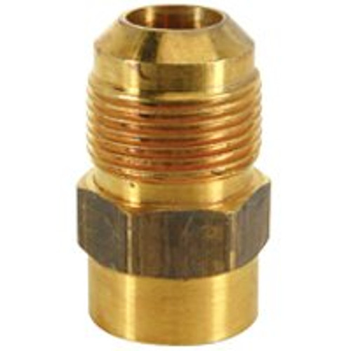 BRASS CRAFT MAU1-10-8 ADAPTER FEM GAS 5/8ODX1/2FIP  