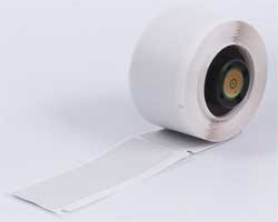 BRADY SPC ABSORBENTS PTL-22-428 LABEL,SILVER,POLYESTER,1 IN. L