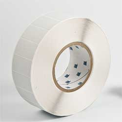 BRADY SPC ABSORBENTS THT-17-428-3 LABEL,SILVER,2 IN. W,POLYESTER