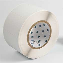 BRADY SPC ABSORBENTS THT-19-428-1 LABEL SILVER 3 IN W POLYESTER