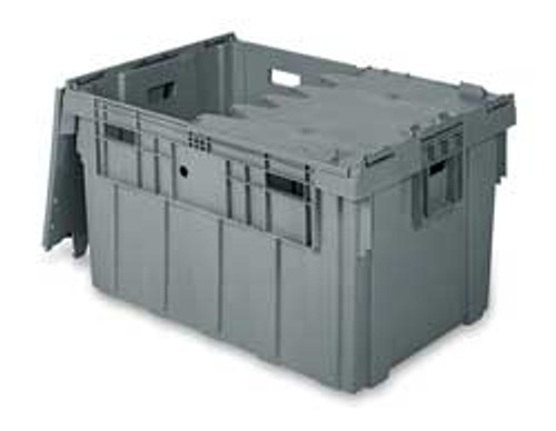 BUCKHORN AS3424201201006 ATTACHED LID CONTAINER 6.62 CU FT GRAY