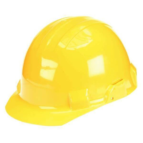 BULLARD VECTOR-CRT YELLOW HARD HAT FRTBRIM SLOTTED 4RTCHT YELLOW