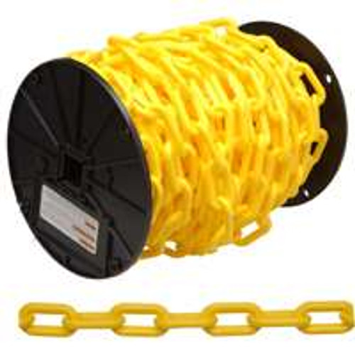 CAMPBELL CHAIN 099-0837 CHAIN PLASTIC YELL NO.18 60FT 
