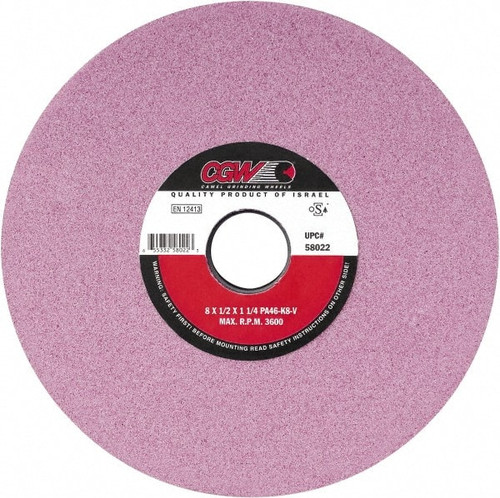 CGW ABRASIVES 58026 CGW - CAMEL GRINDING WHEELS PINK GRAIN S