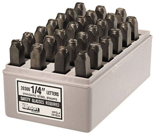 C.H. HANSON 20501 1/16" STD GENERAL PURPOSE NUMBER STAM