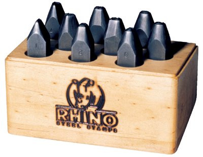 C.H. HANSON 21870 1/4 IN RHINO NUMBER SET