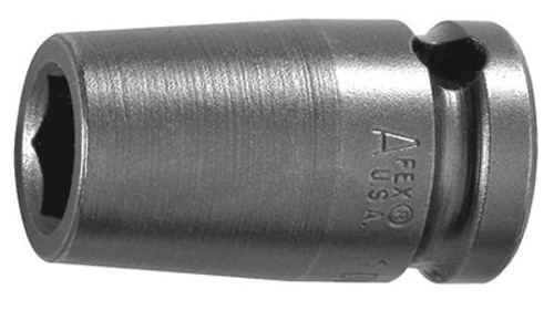 APEX TOOL GROUP 3116 3/8" DRIVE 1/2" STANDARD IMPACT SOCKET
