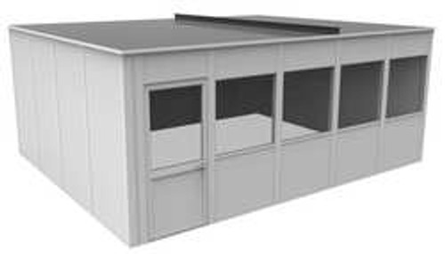 PORTA-KING VK1DW-WCM 16'X20' 4-WALL H7588 MDLR IN-PLNT OFFICE 4-WALL 16FT.DX