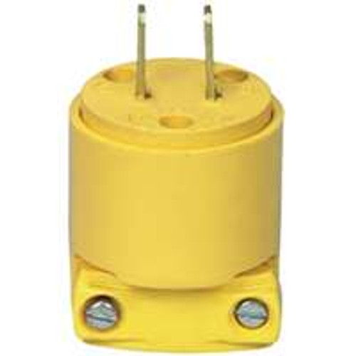 COOPER WIRING 4862-BOX VINYL 1-15 NEMA PLUG YELLOW   