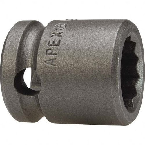 APEX TOOL GROUP 8MM13-D IMPACT SOCKETS; DRIVE SIZE: 3/8 ; SIZE (