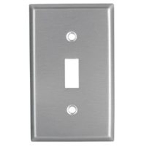 COOPER WIRING 93071-BOX 1G SS SWITCH PLATE            