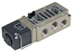 SMC VFR5000-P-04T SUB-PLATE 1/2 NPT PLUG IN VALVES