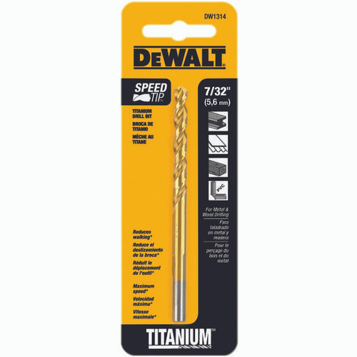 DEWALT TOOLS DW1314 7/32 135 SPLTPT TITANIUM