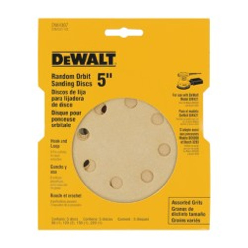 DEWALT TOOLS DW4307 5IN ASSORTMENT 8 HOLE DIS