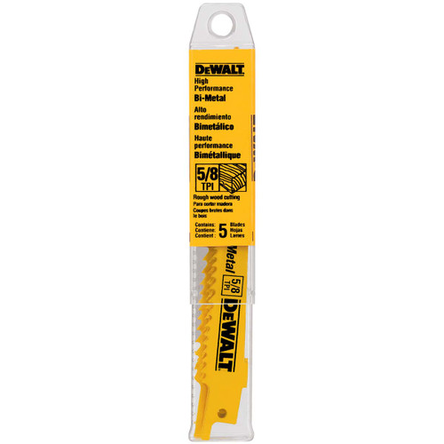DEWALT TOOLS DW4849 12IN RECIP SAW BLADE 5/8TPI    DEWALT TOOLS DW4849 12IN RECIP SAW BLADE 5/8TPI