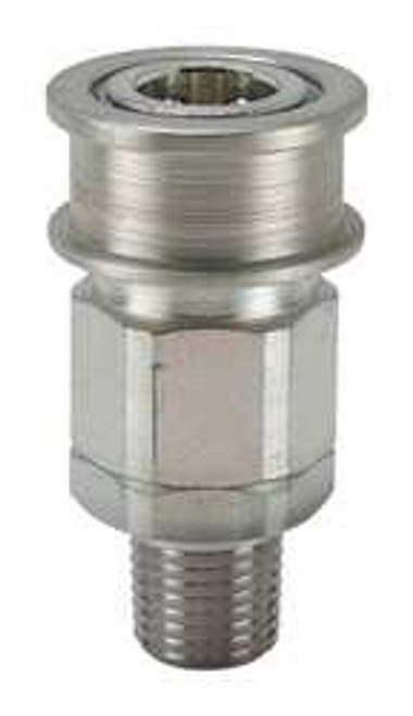 SNAP-TITE VEAC4-4MV COUPLER BODY 1/4-18 BODY STEEL