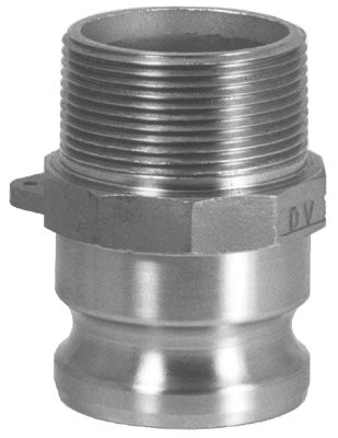 DIXON VALVE  COUPLING 150-F-AL 1-1/2" X 1-1/2" CAM & GROOVE MALE ADAPTE