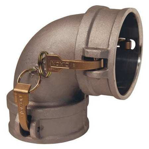 DIXON VALVE  COUPLING 400DD-90AL CAM AND GROOVE 90 COUPLER ELBOW AL 4 