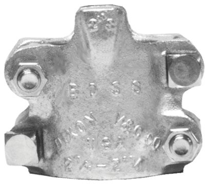 DIXON VALVE  COUPLING BU24 CLAMP 4BOLT IR,1-1/2",2-12/64"- 2-24/64"