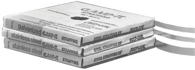 DIXON VALVE  COUPLING SS500 BAND AND BUCKLE STRAPPING,1/2"