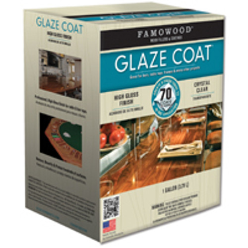 ECLECTIC PRODUCTS 5050110 COAT EPOXY GLAZE HI GLO CLR GA