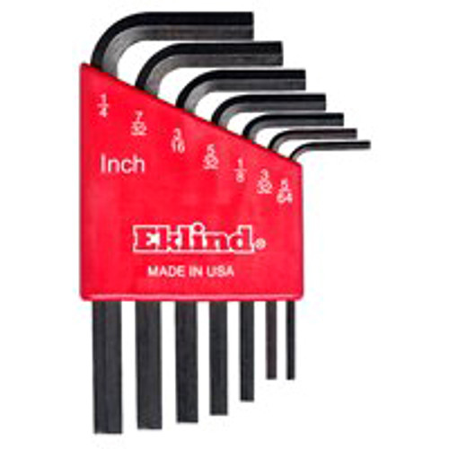 EKLIND TOOL 10107 7PC SHORT ARM HEX KEY SET     