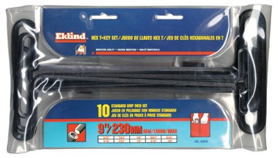 EKLIND TOOL 33910 T HEX KEY SETS INCH