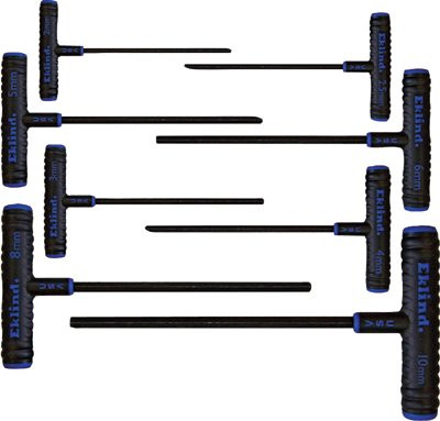 EKLIND TOOL 64908 8 KEY METRIC HEX POWER TKEY SET IN POUCH