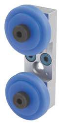 80/20 40-2756 ROLLER WHEEL BRACKET ASSEMBLY 123.3 MM L