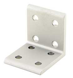 80/20 4114 INSIDE CORNER BRACKET 8 HOLE FOR 10S
