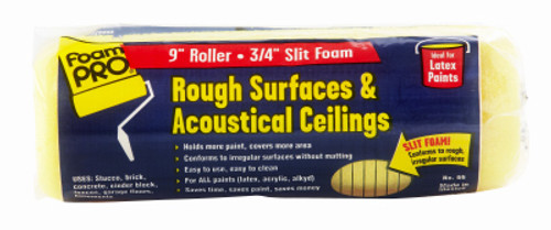 FOAMPRO 66 9INX3/4IN SLITFOAM ROUGH COAT 