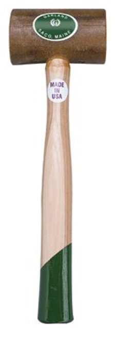 GARLAND MFG 11011 SIZE 11 LEAD LOADED RAWHIDE MALLET GARLAND MFG 11011 SIZE 11 LEAD LOADED RAWHIDE MALLET