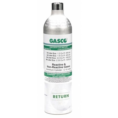 GASCO 44ES-321 CALIBRATION GAS 44L 3-GAS MIX
