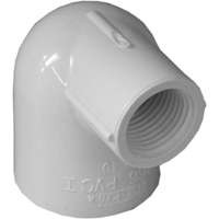 GENOVA PRODUCTS INC 34115 ELBOW 90DEG PVC SLPXF 1X1/2   