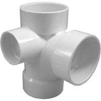 GENOVA PRODUCTS INC 77132 TEE W-L INLET 3X3X2 IN        